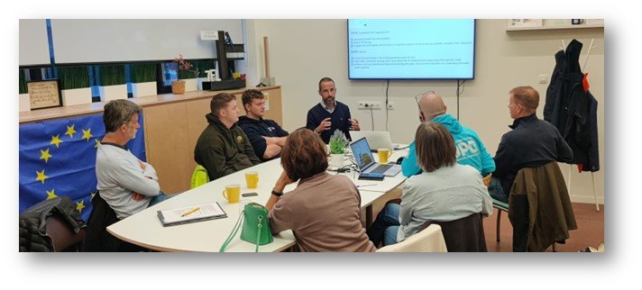 foto bureel jan interview leerlingen 5vc